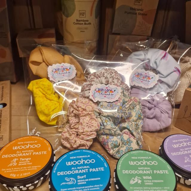 Handmade scrunchies