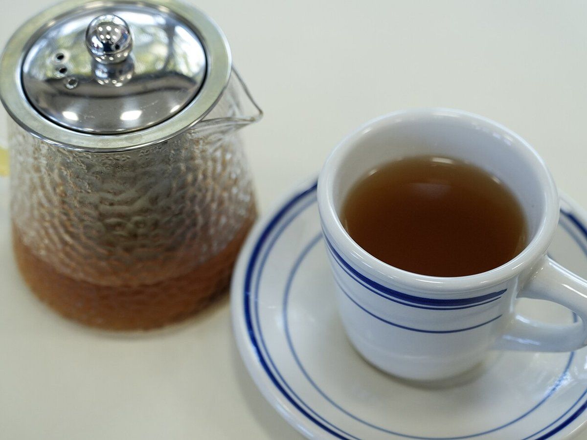 A pot of tea (stock photo)